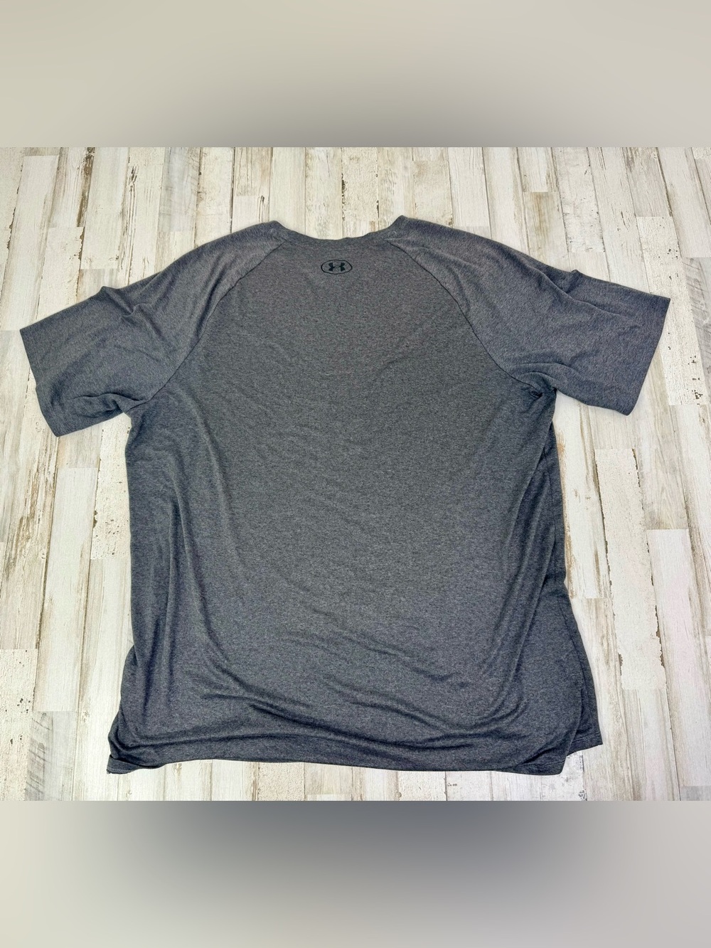Under Armour The Tech Tee Men's 2XL Gray Polyester Short Sleeve T-Shirt - Picture 8 of 10